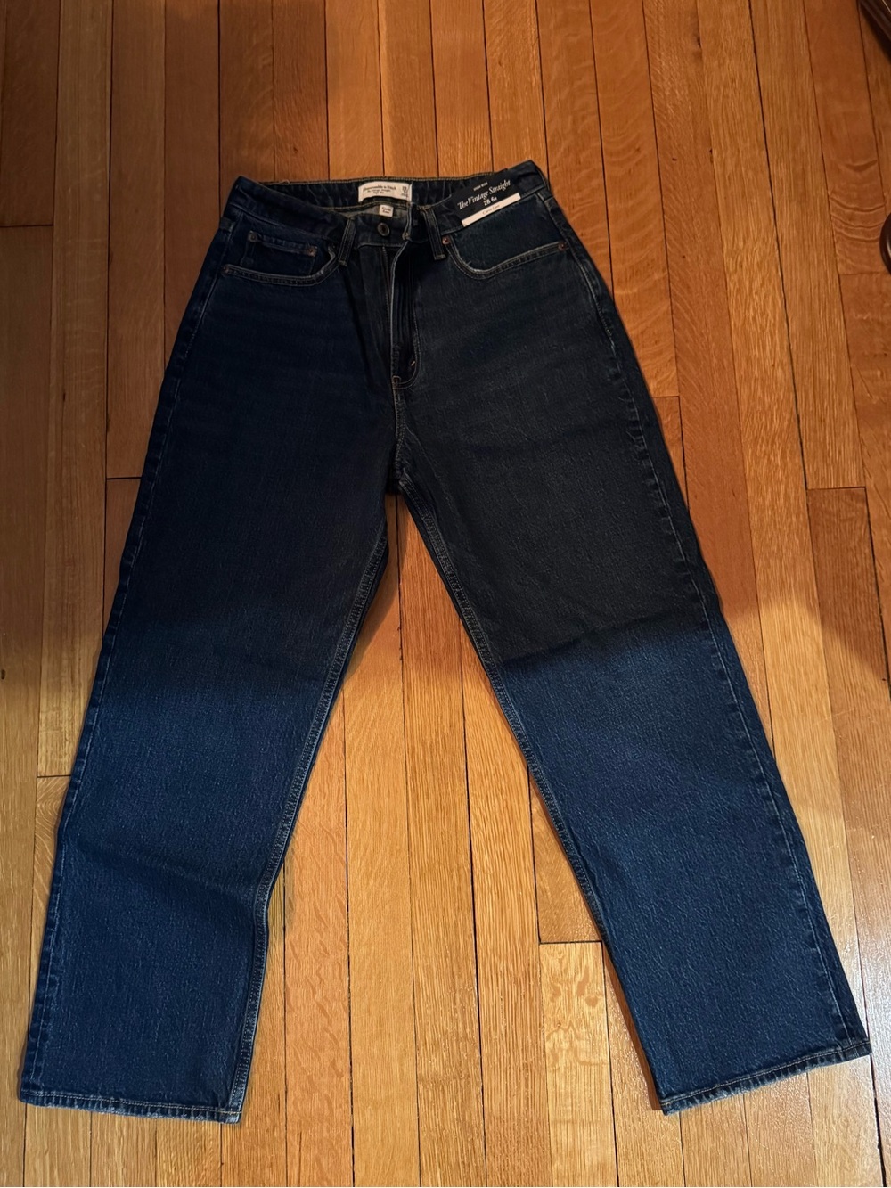 Abercrombie & Fitch Curve Love The Vintage Straight Jean